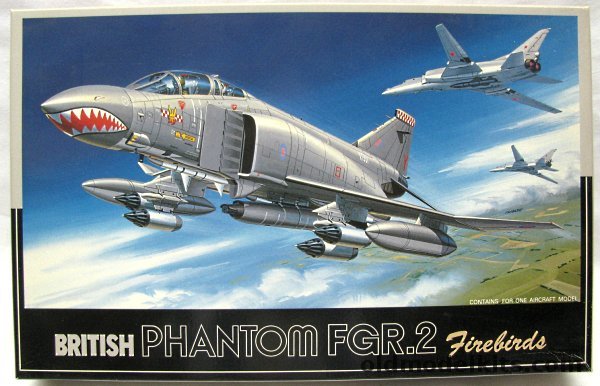 Fujimi 1/72 British Phantom (F-4) FGR.2 - With PP Aeroparts Crew Ladders - No. 56 Sqn RAF Wattisham 'Firebird' / No. 19 Sqn RAFG Wildenrath / No. 23 Sqn RAF Stanley / No. 92 Sqn RAFG Wildenrath / No. 29 Sqn RAF Coningsby, H-7 plastic model kit